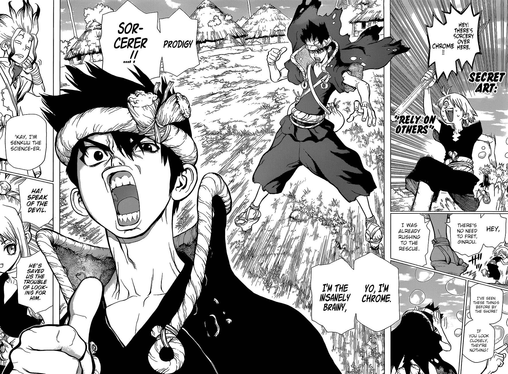 Dr.Stone, Chapter 18  Sorcery Showdown image 03