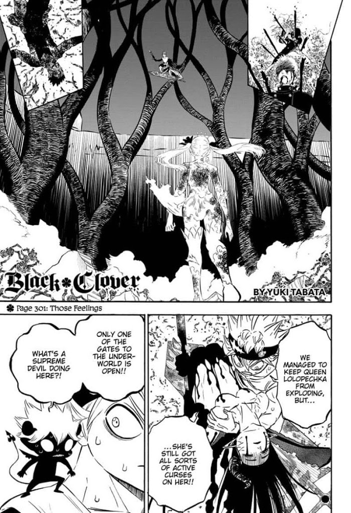 Black Clover, Chapter 301  Page 301 Those Feelings image 01