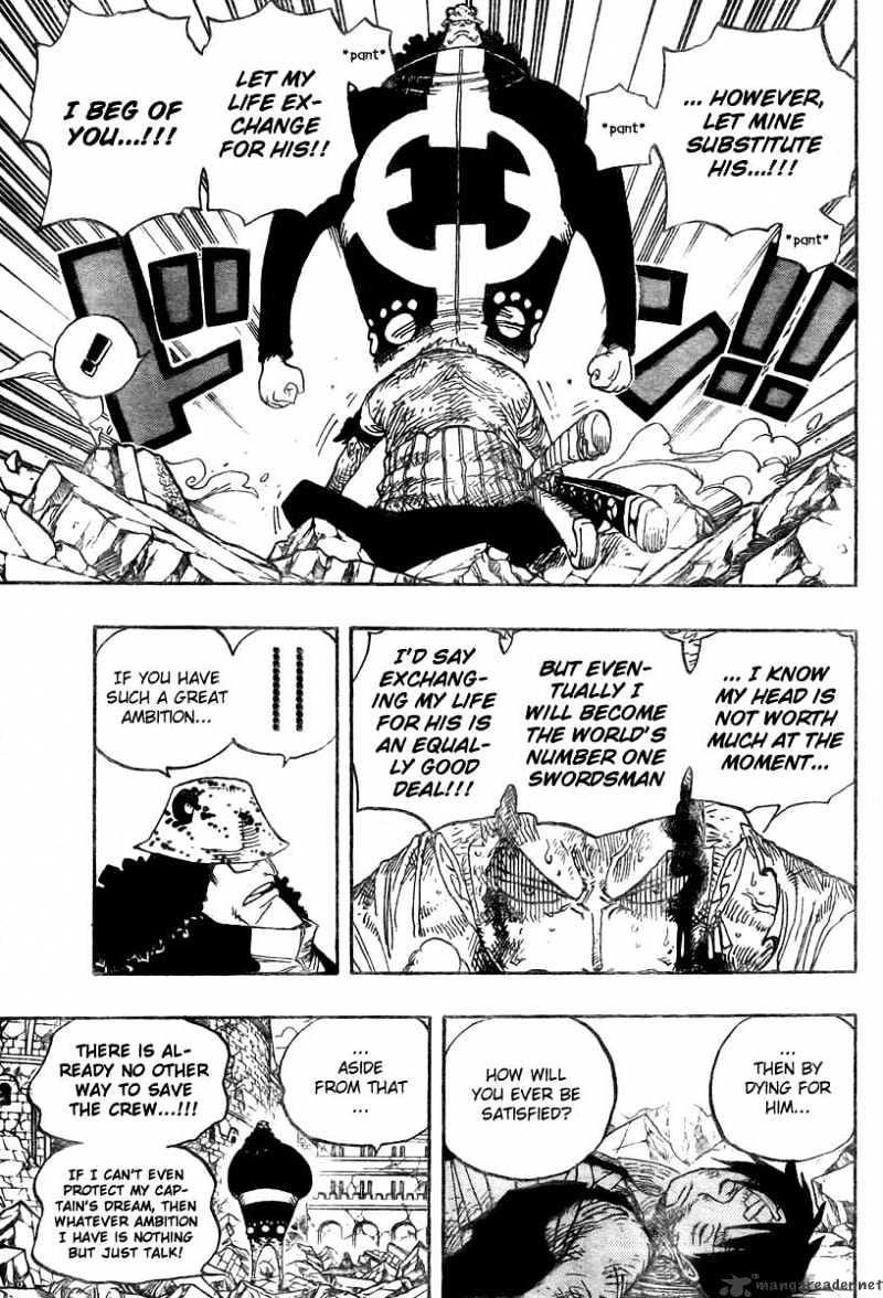 One Piece, chapter 485 image 11