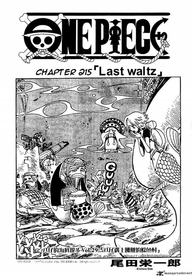 One Piece, chapter 215 image 01