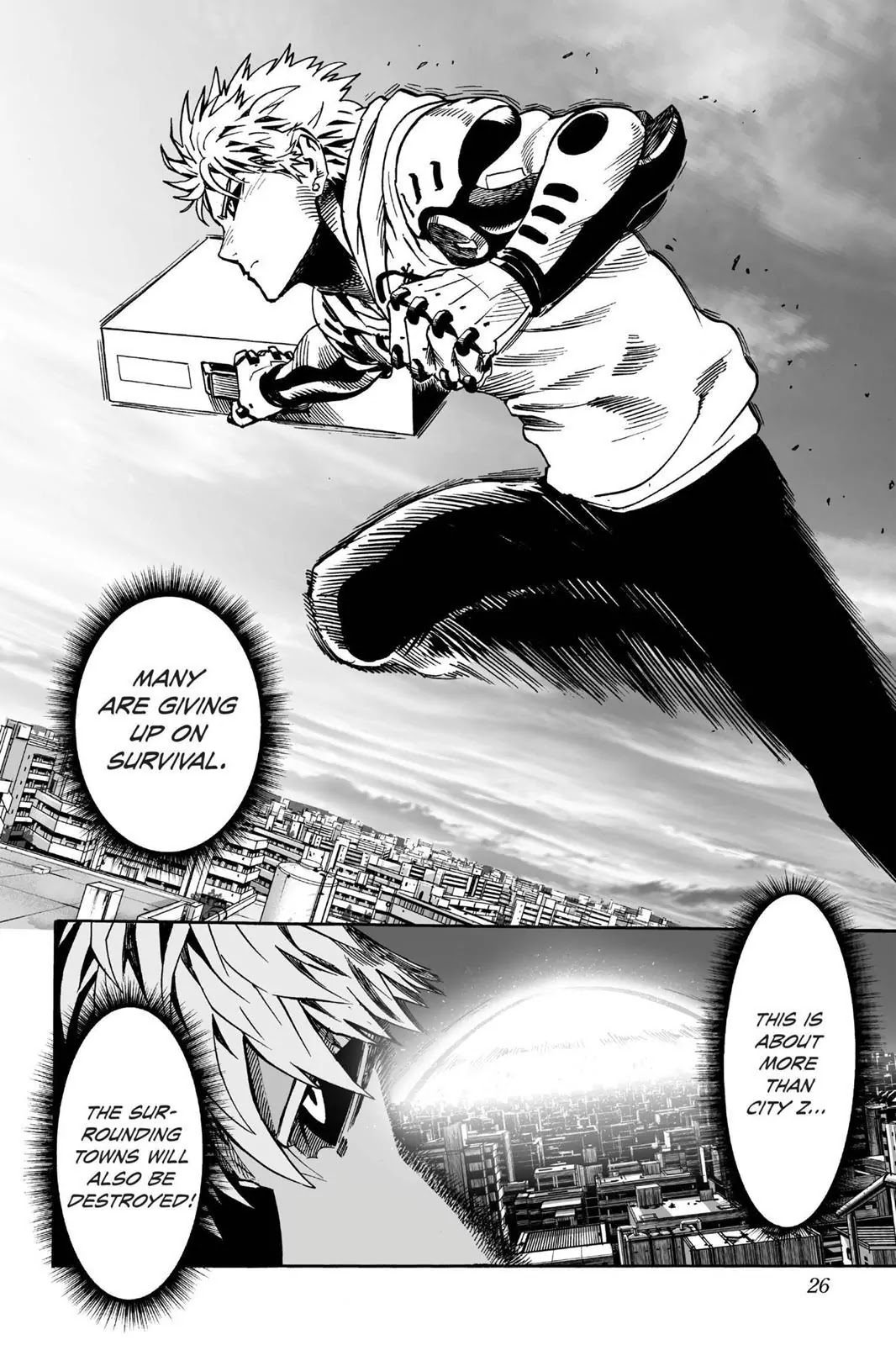 One Punch Man, Chapter 21 Giant Meteor image 27