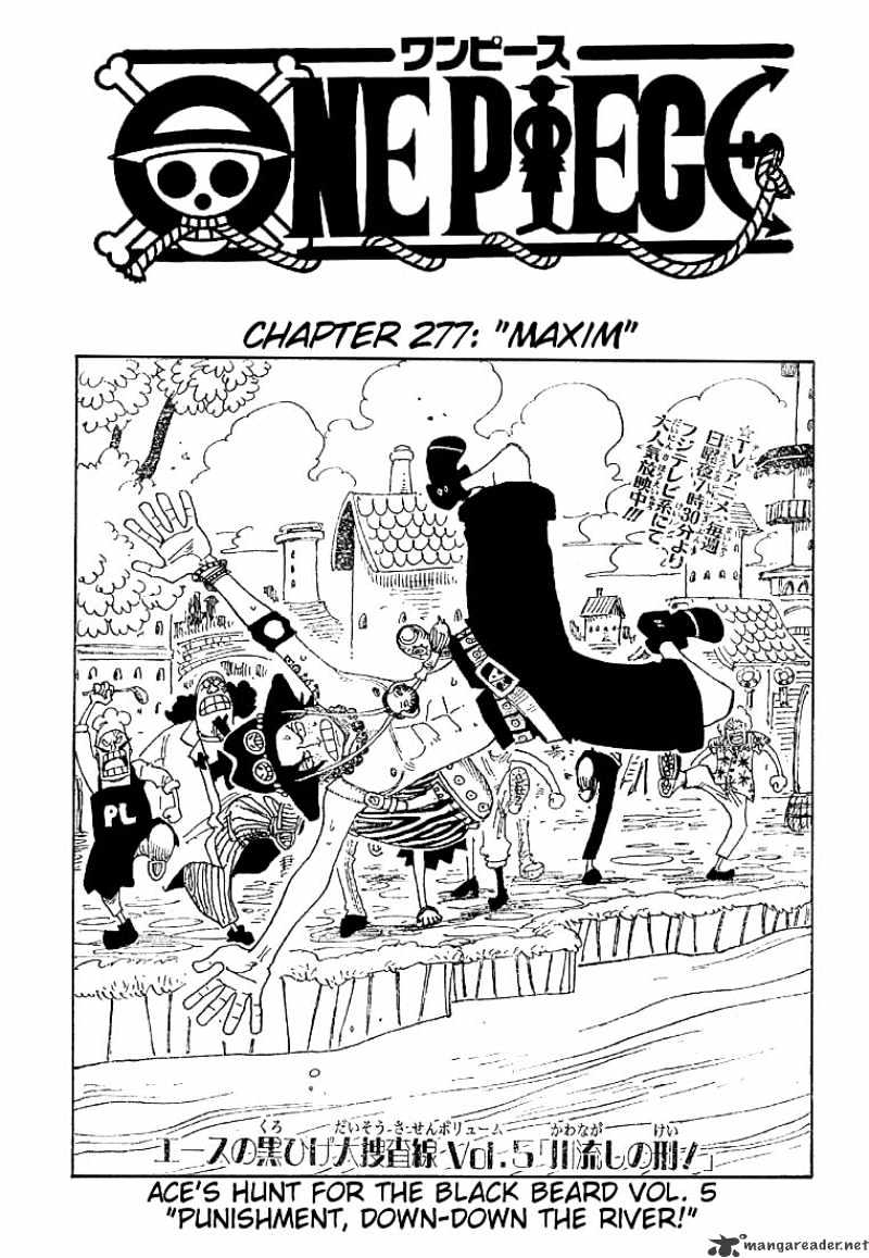 One Piece, chapter 277 image 01