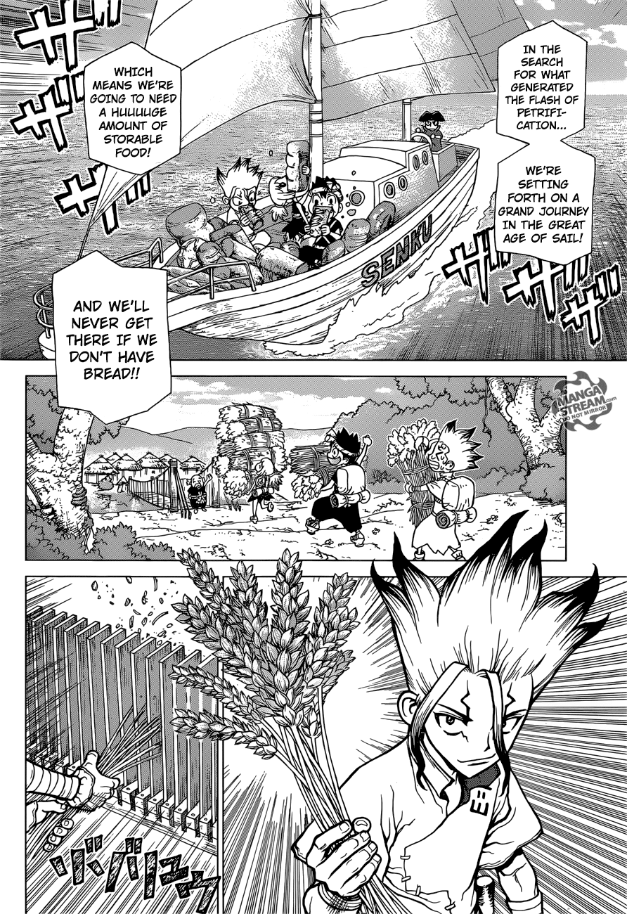 Dr.Stone, Chapter 91 Z=91 If They Have No Bread, Then Let Them Make It From Wheat!! image 03