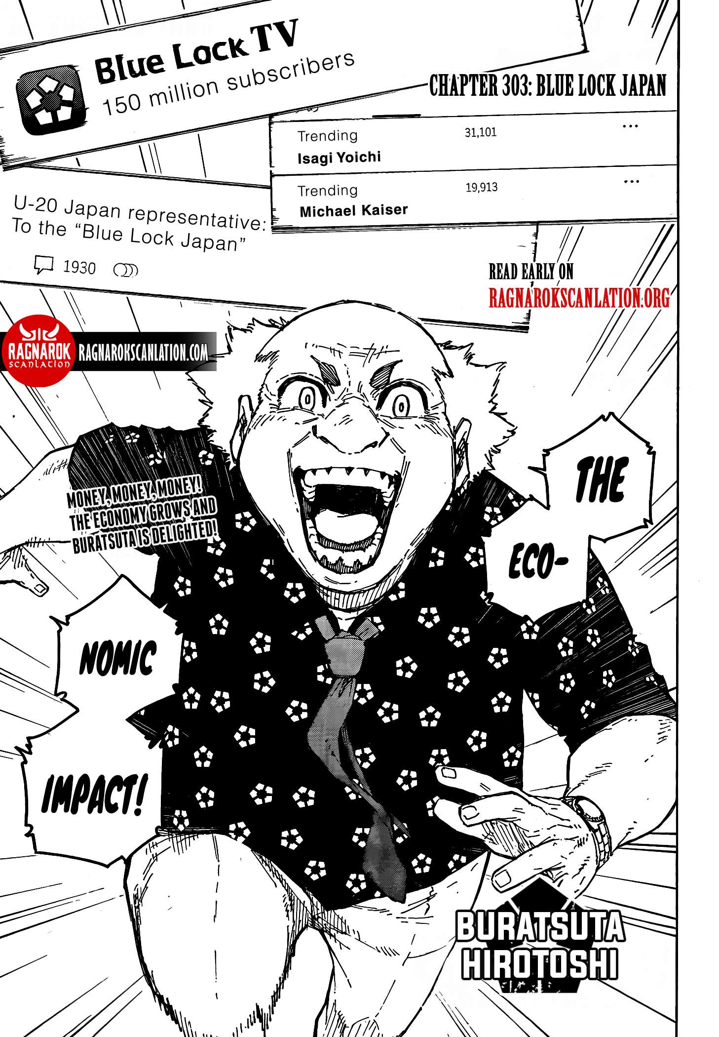 Blue Lock, Chapter 303 image 01