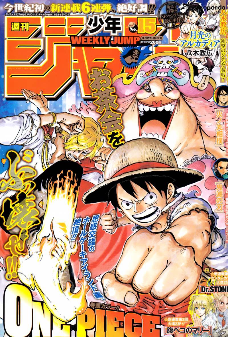 One Piece, chapter 858 image 01