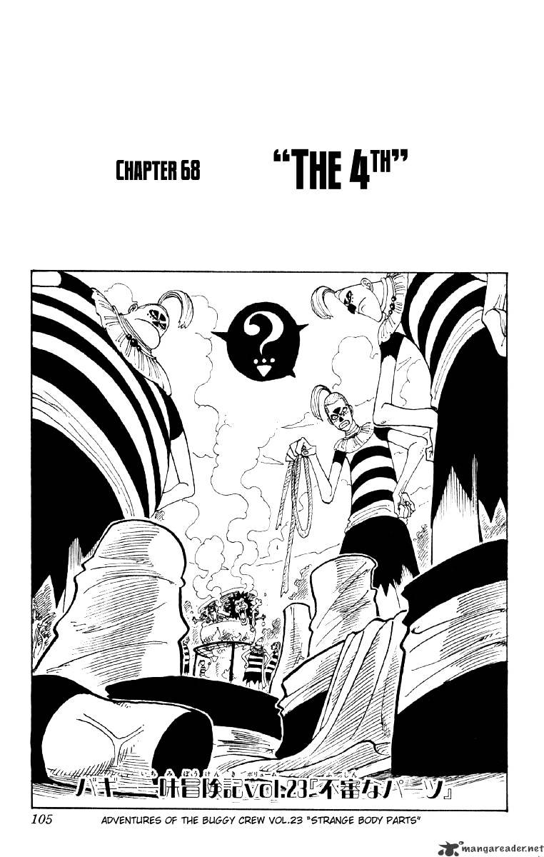 One Piece, chapter 68 image 01