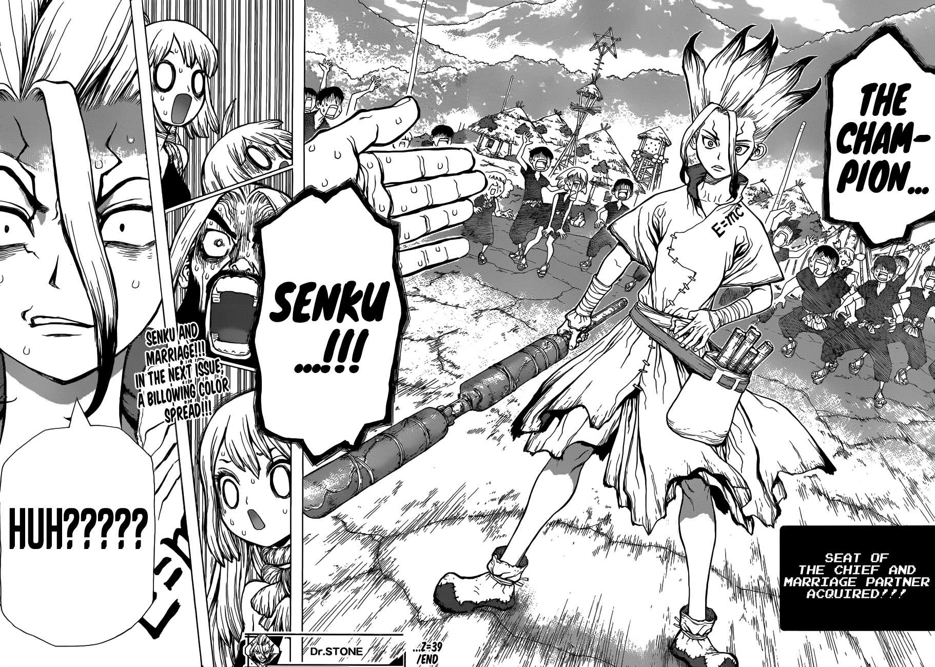 Dr.Stone, Chapter 39  and the winner is image 18