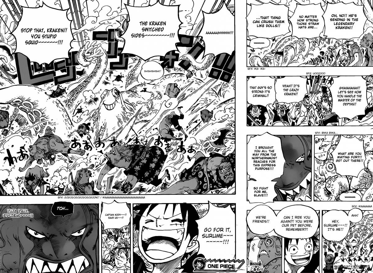 One Piece, chapter 635 image 17