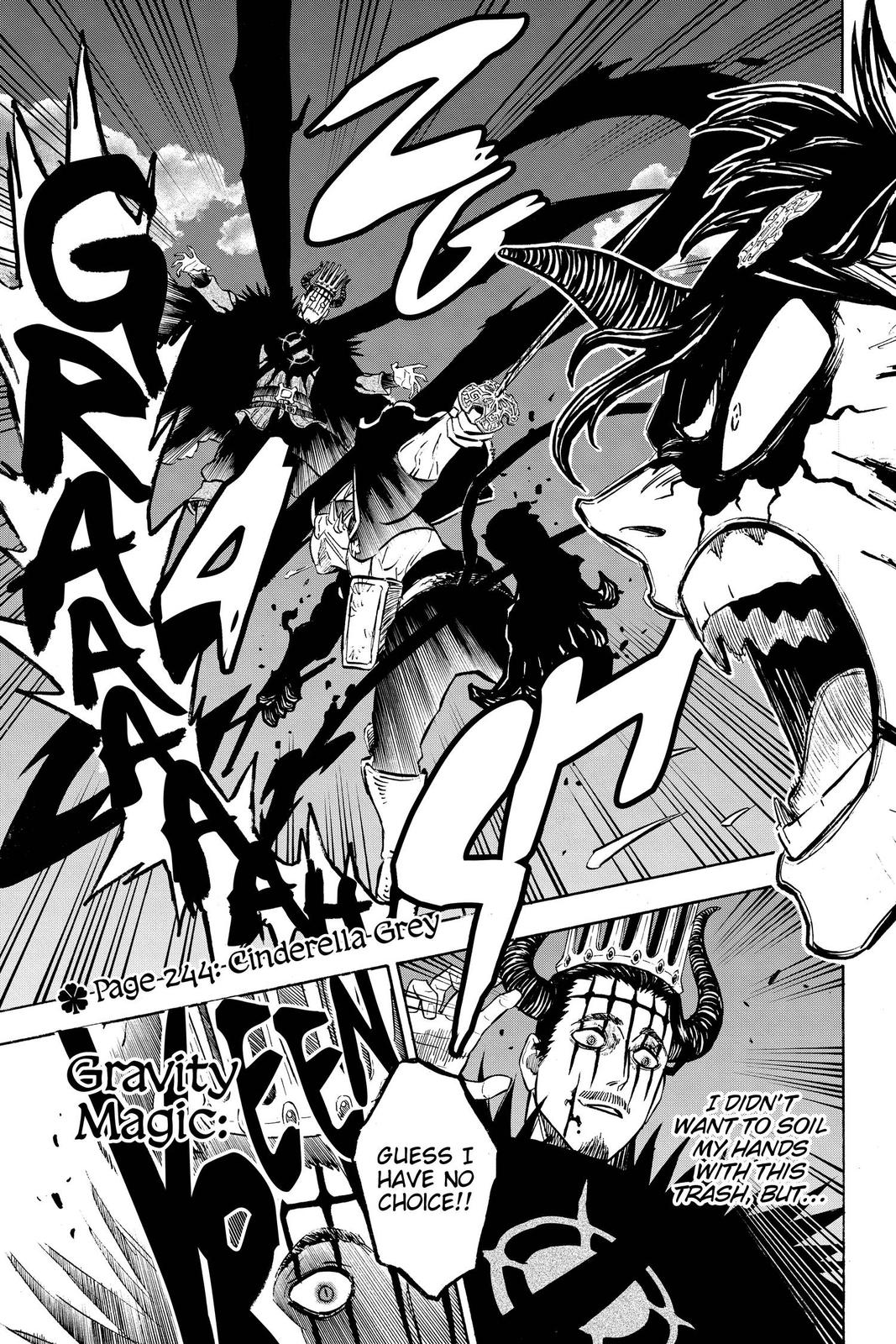 Black Clover, Chapter 244 image 01