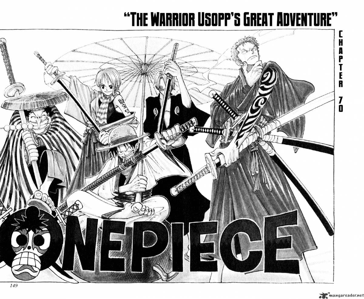 One Piece, chapter 70 image 02