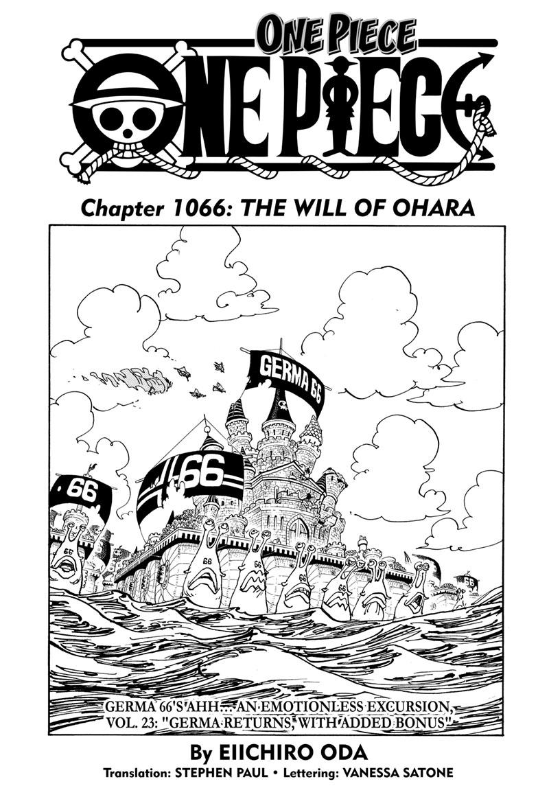 One Piece, Chapter 1066 image 01