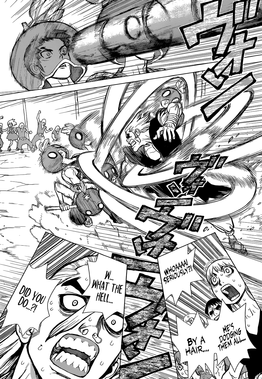 Dr.Stone, Chapter 35  Masked Man image 16