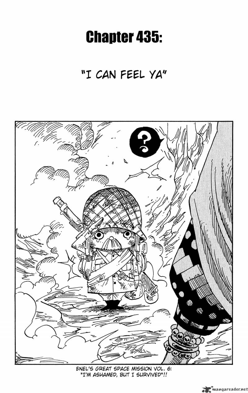 One Piece, chapter 435 image 01