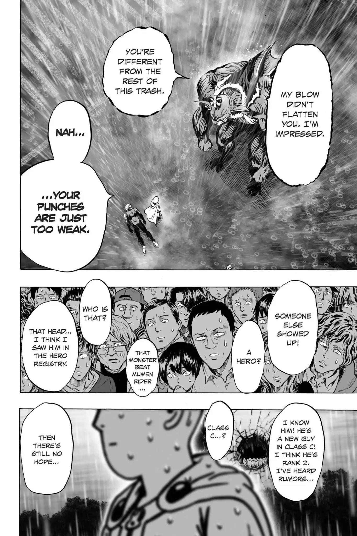 One Punch Man, Chapter 28 It