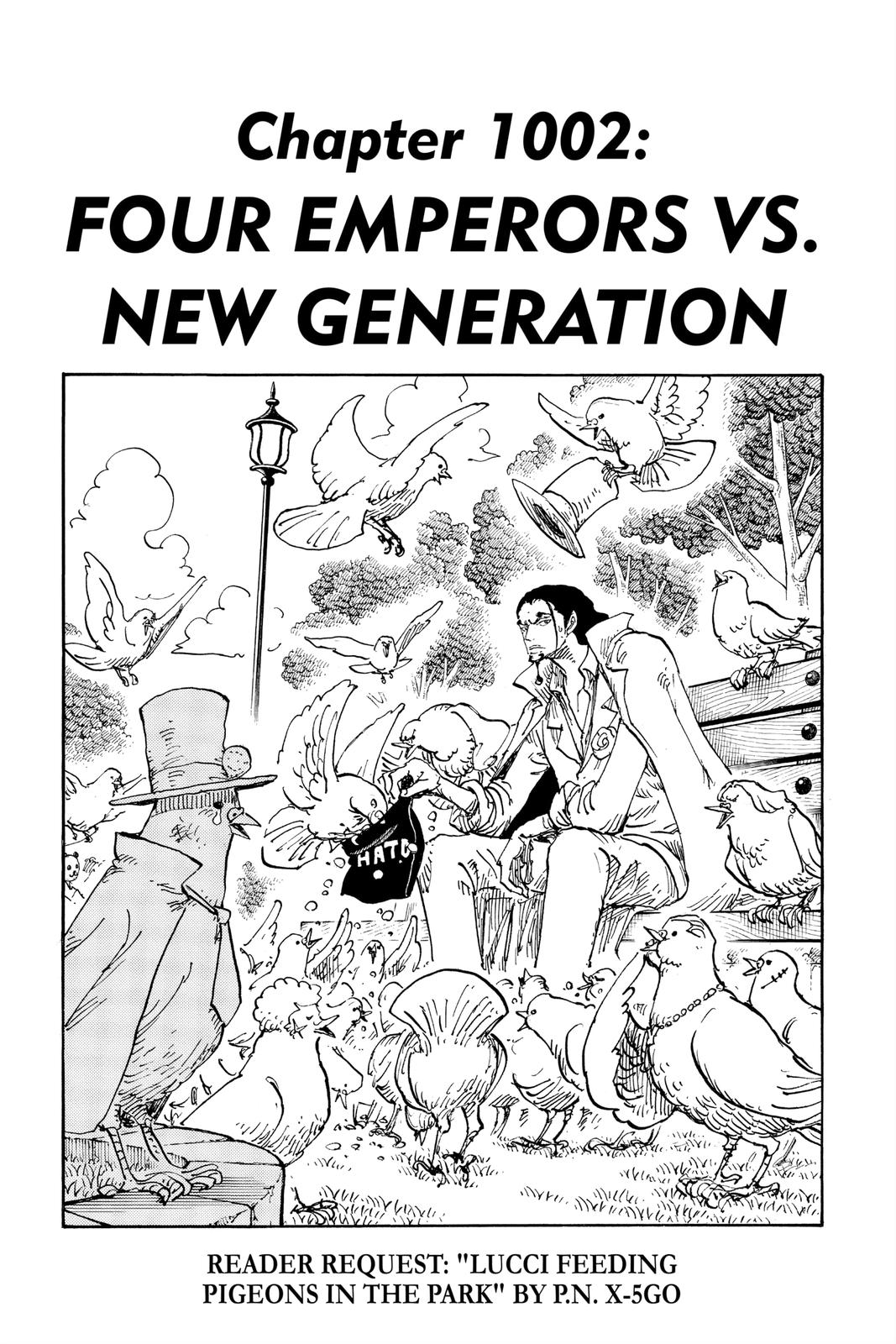 One Piece, Chapter 1002 image 01