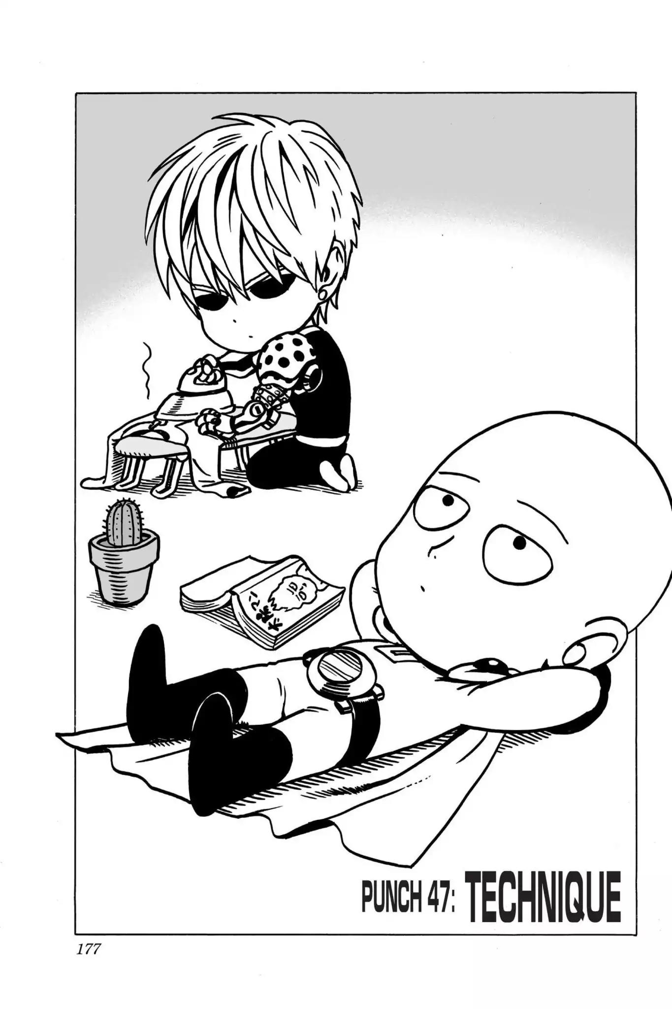 One Punch Man, Chapter 47 Technique image 01