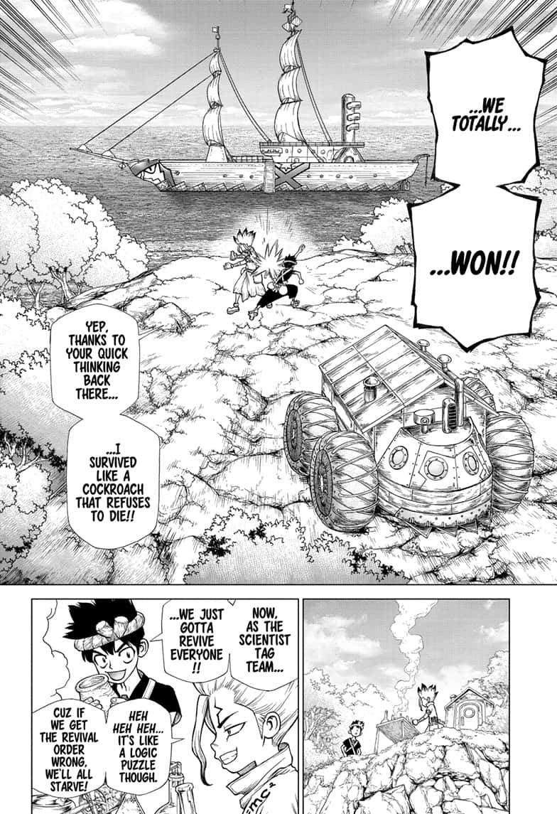 Dr.Stone, Chapter 138 Z= 138 image 02