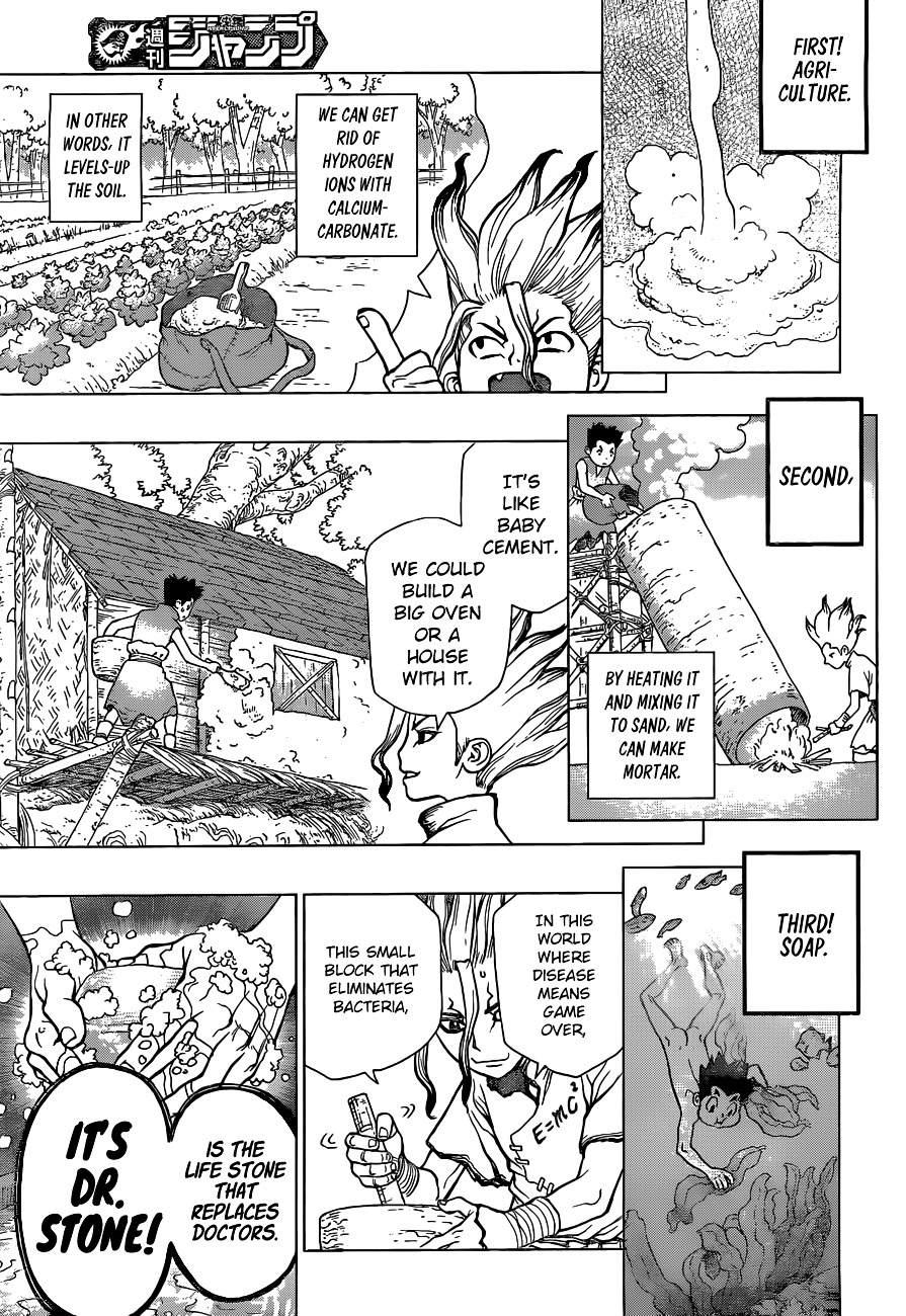 Dr.Stone, Chapter 4  The Pure-White Seashell image 11