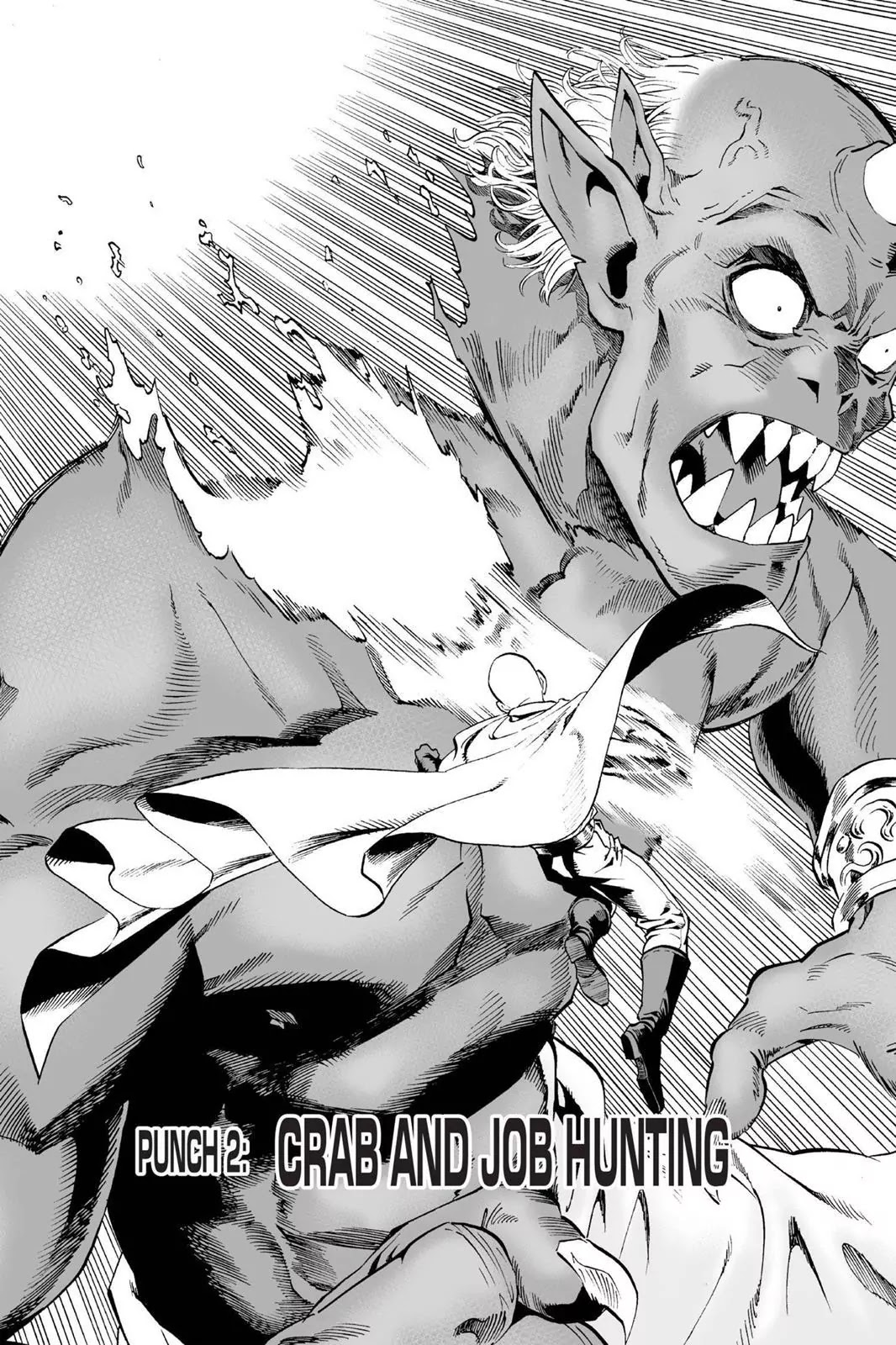 One Punch Man, Chapter 2 Crab And Job Hunting image 01
