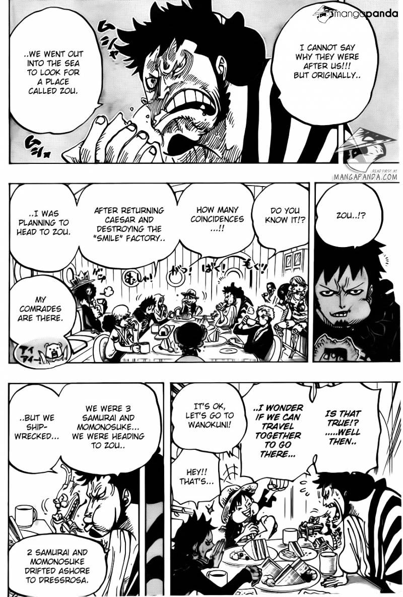 One Piece, chapter 700 image 13