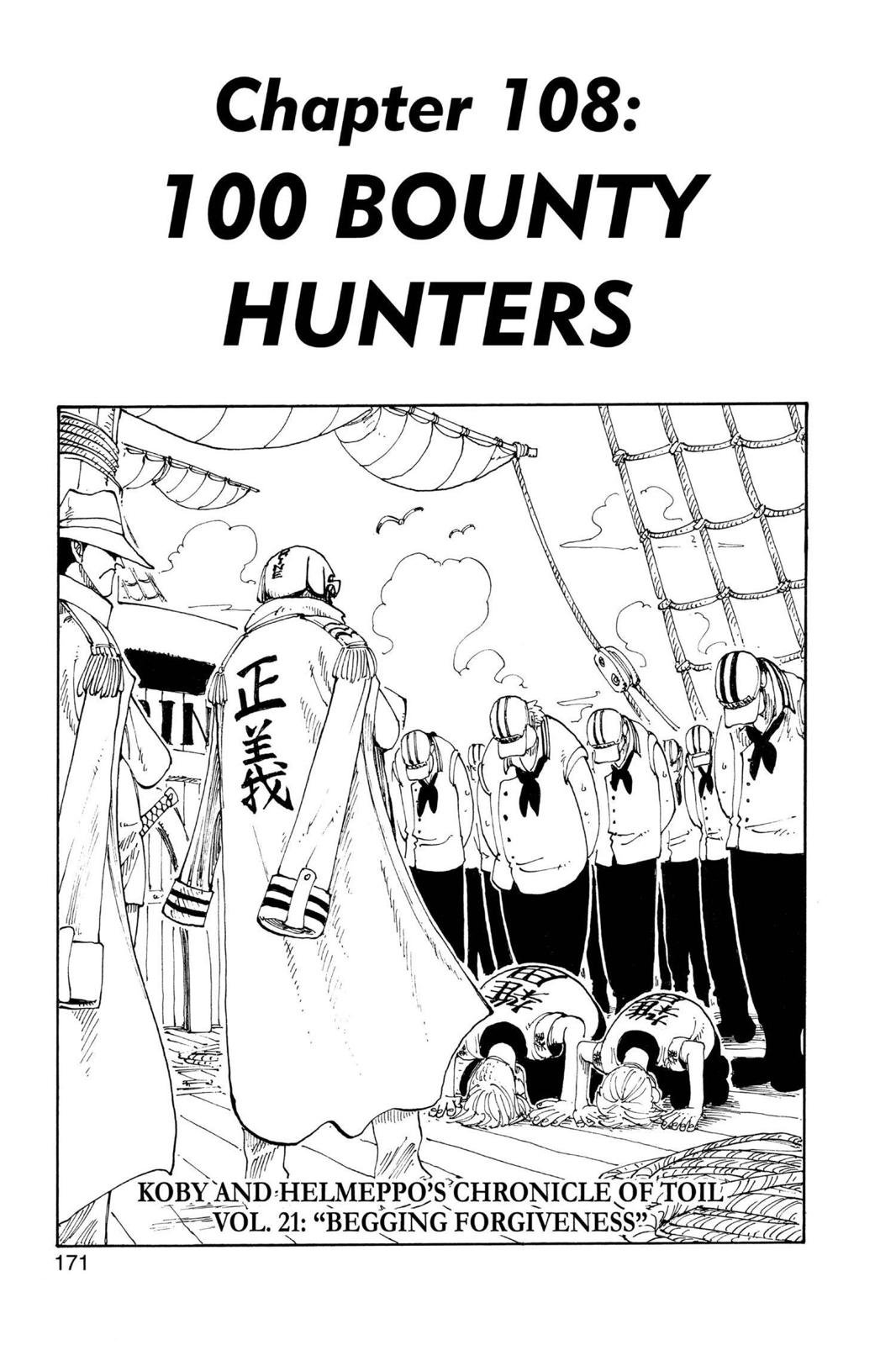 One Piece, Chapter 108 image 01