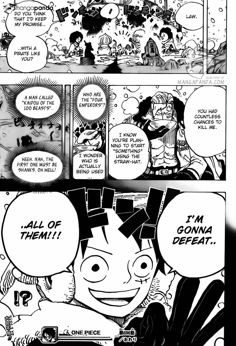 One Piece, chapter 696 image 20