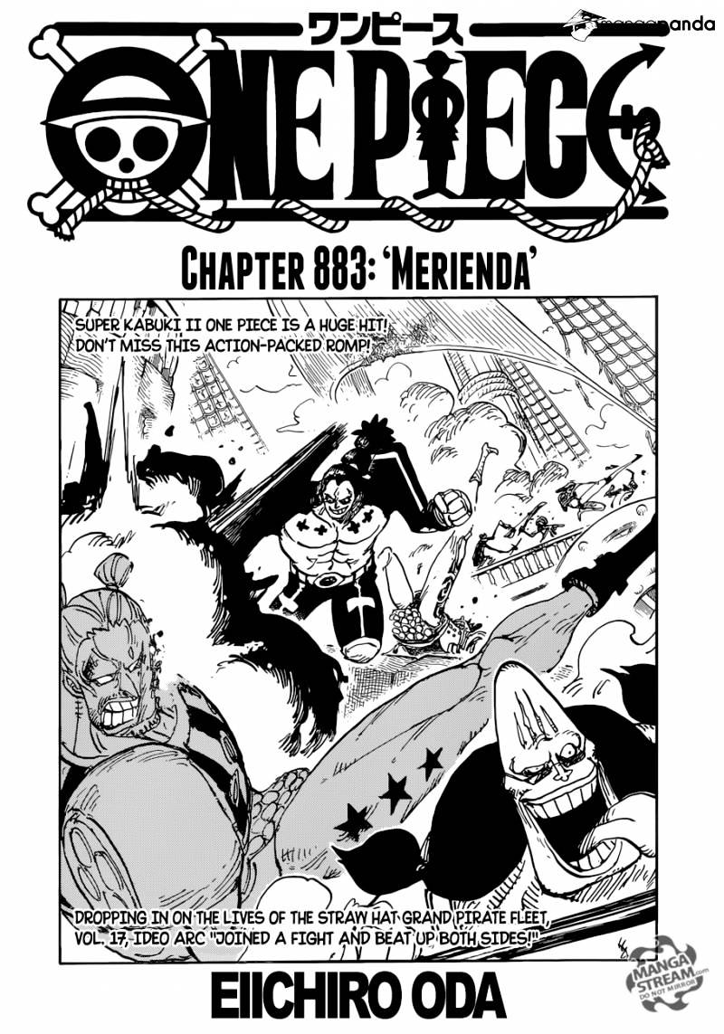 One Piece, chapter 883 image 01