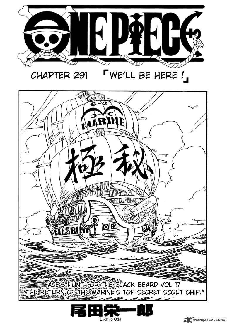 One Piece, chapter 291 image 01