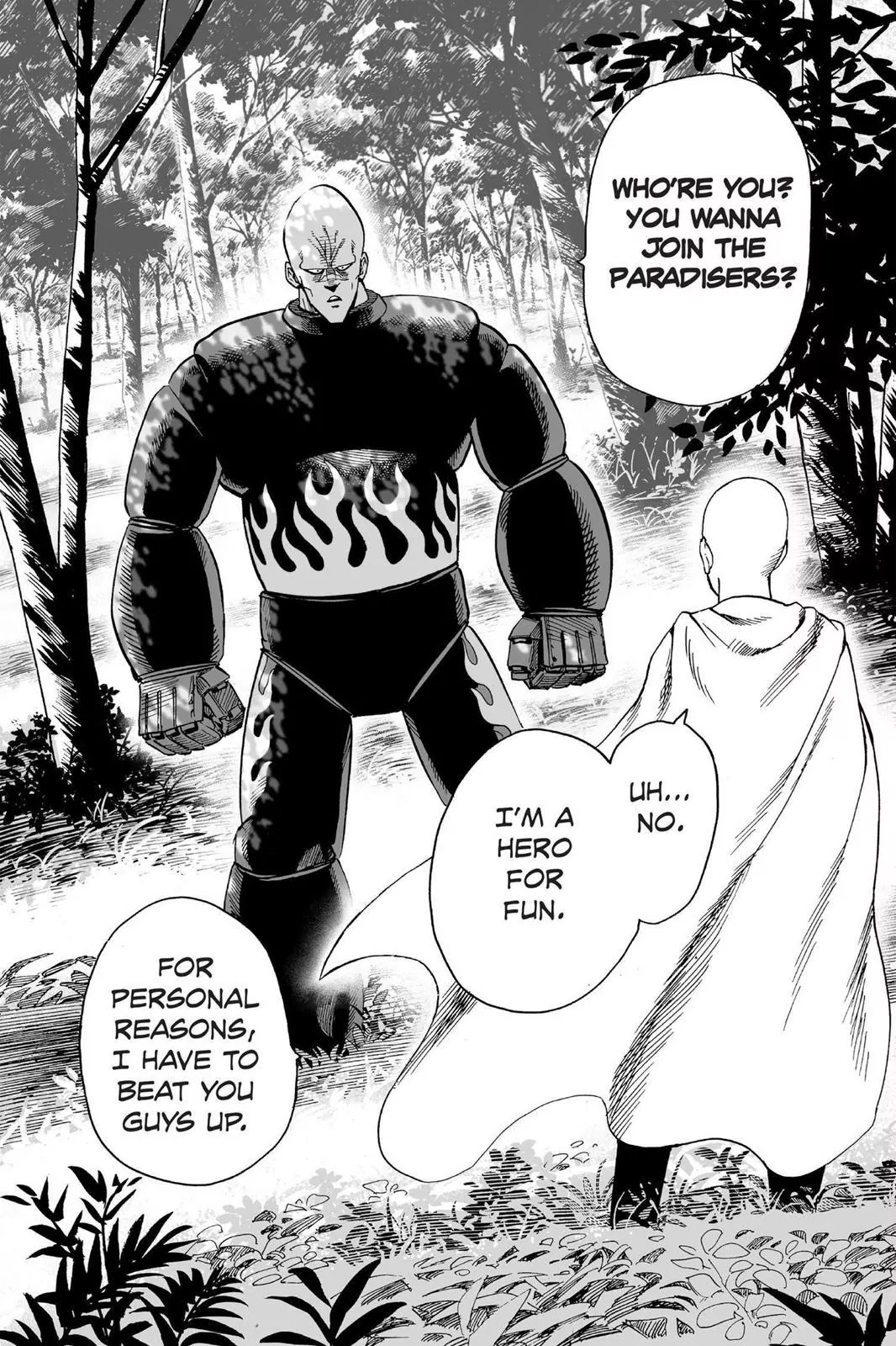 One Punch Man, Chapter 14 I Don T Know You image 03