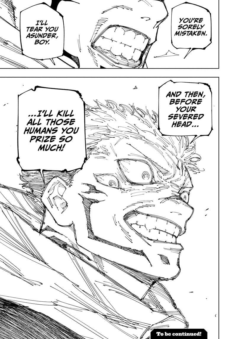 Jujutsu Kaisen, Chapter 265 image 19