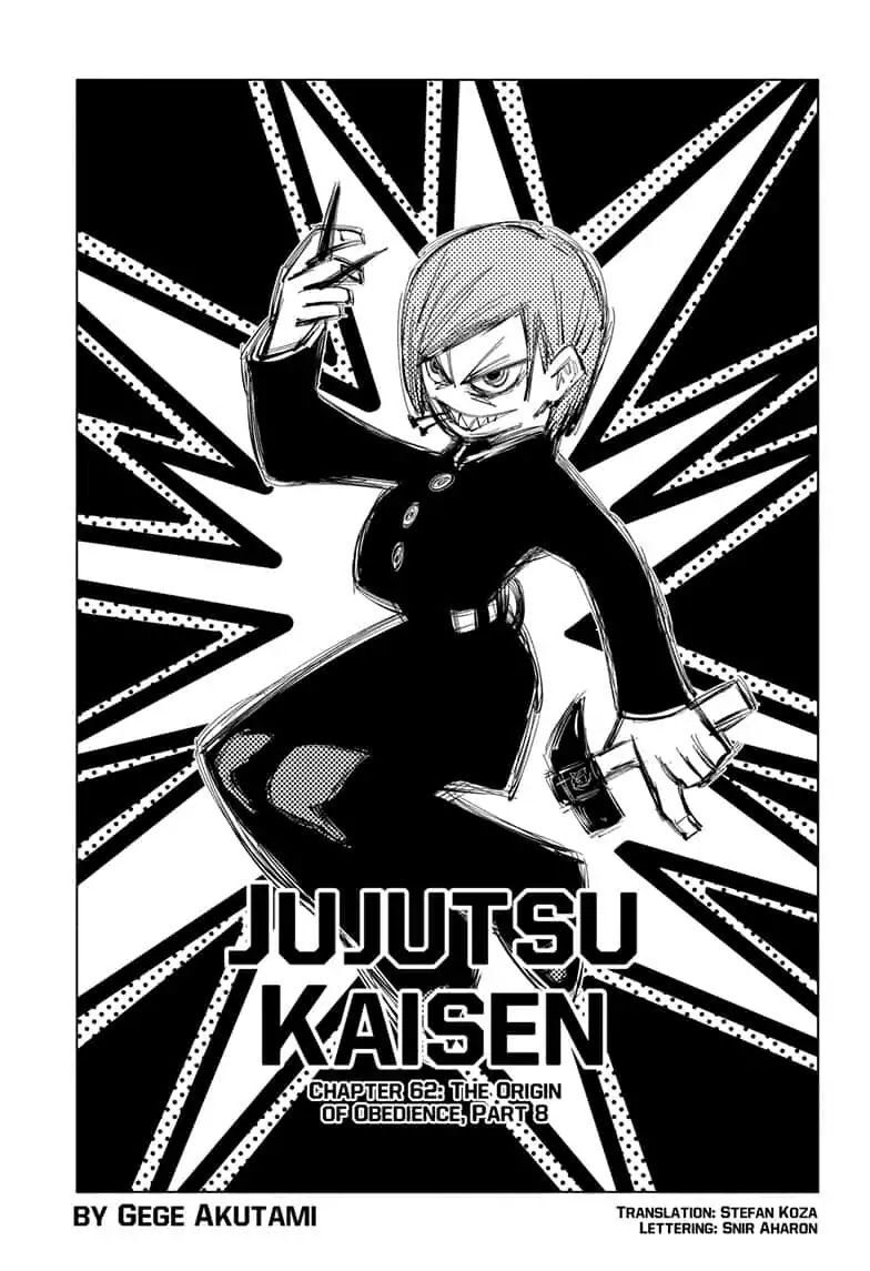 Jujutsu Kaisen, Chapter 62 image 01