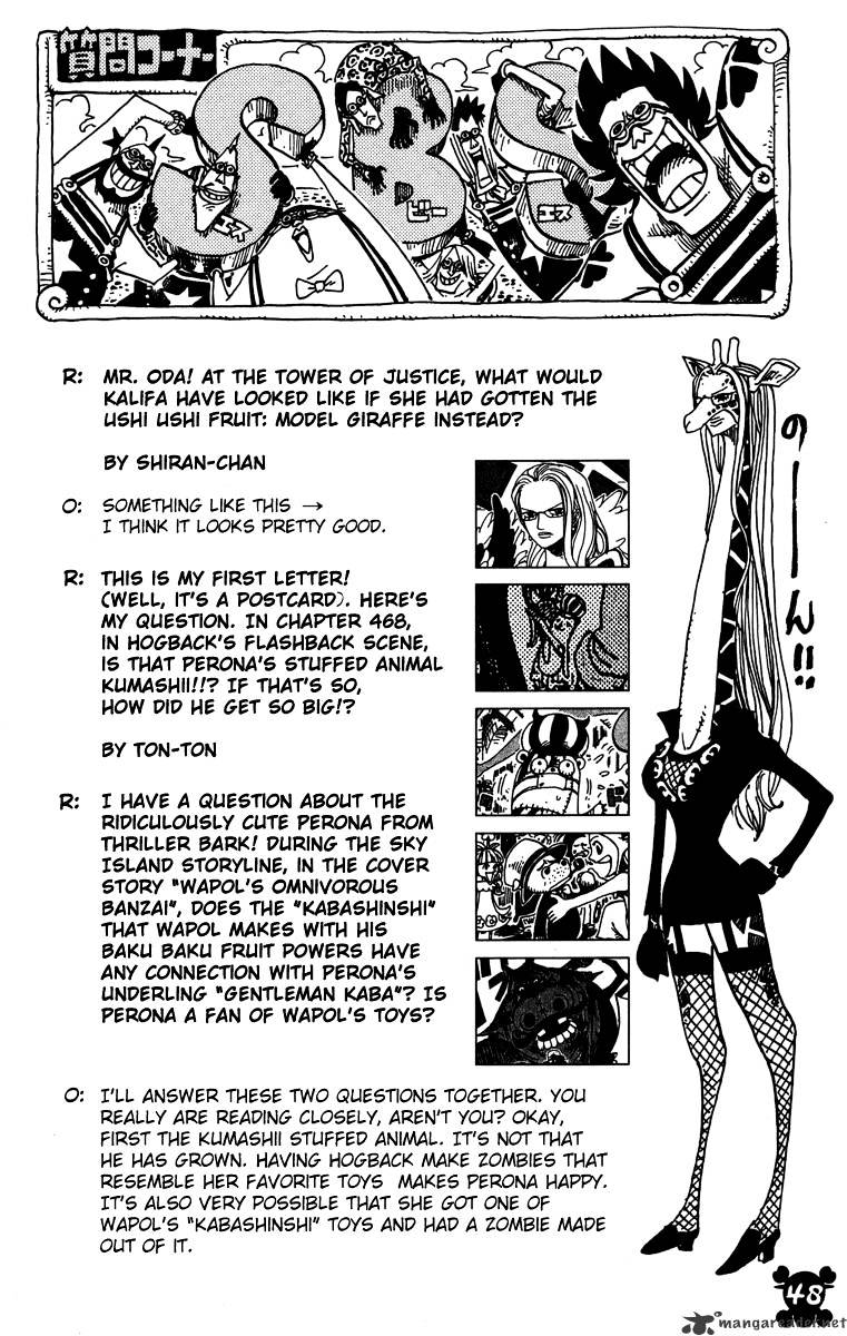 One Piece, chapter 472 image 18