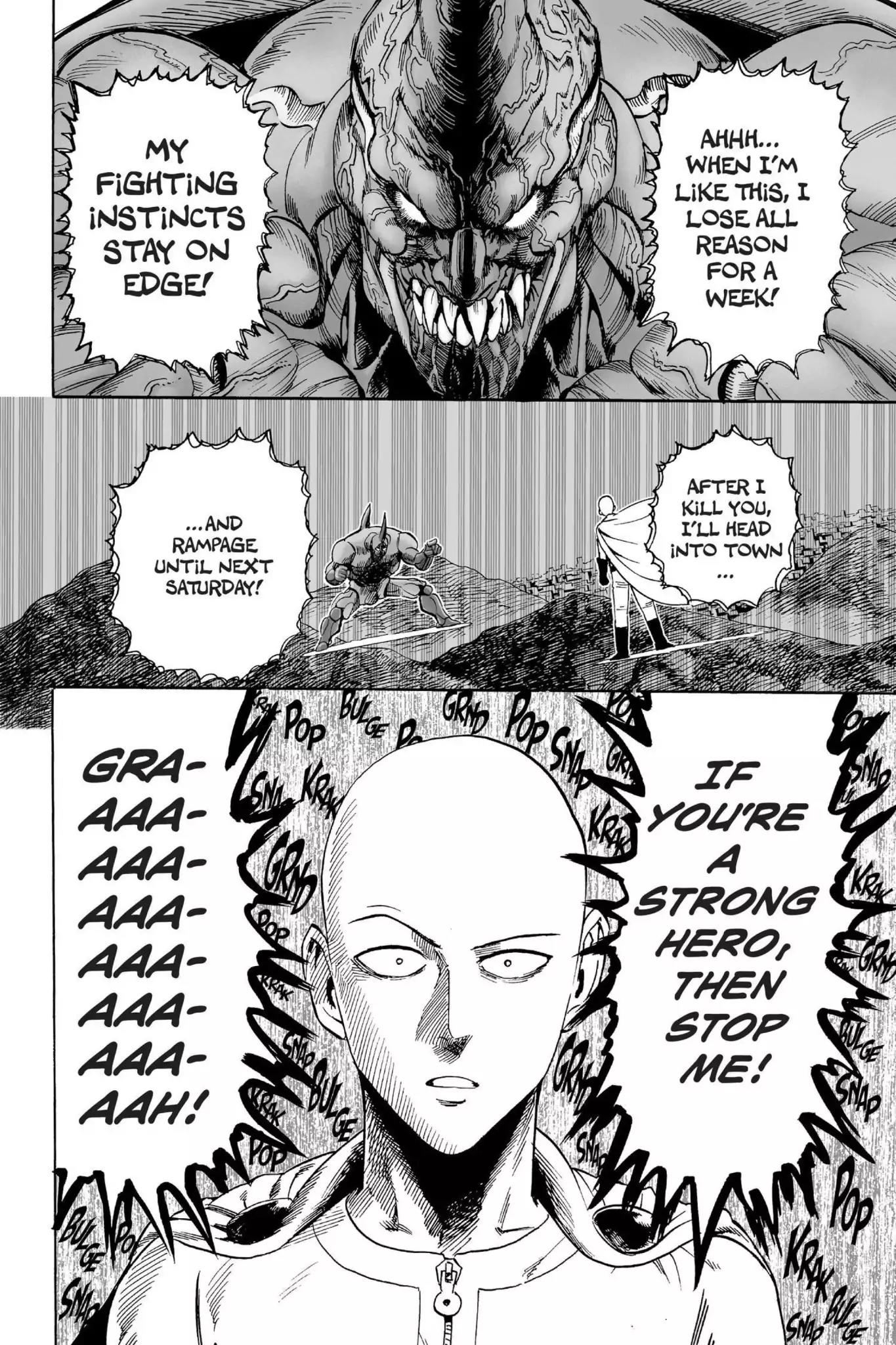 One Punch Man, Chapter 11 The Secret To Strength image 14