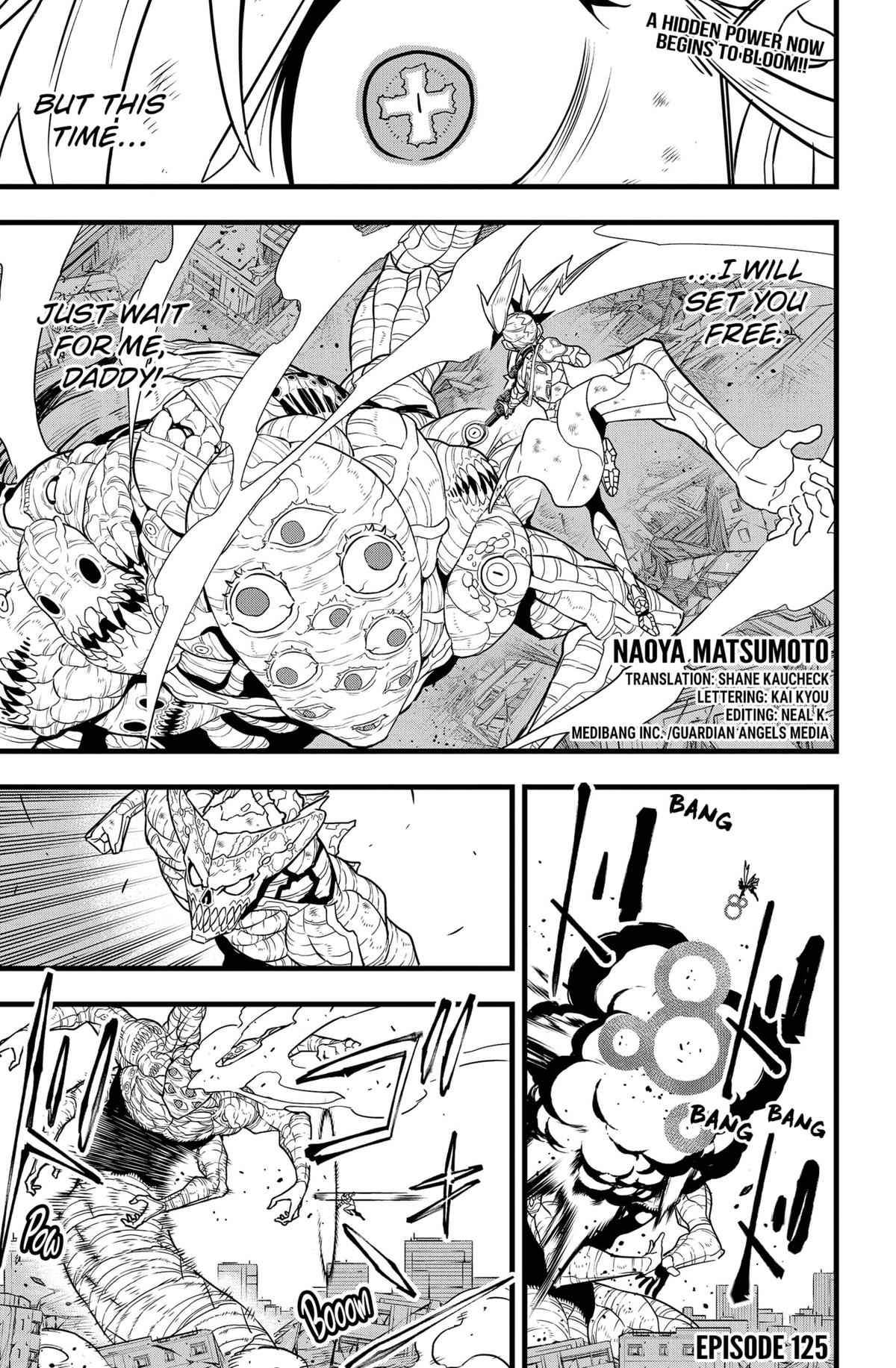 Kaiju No. 8, Chapter 125 image 01