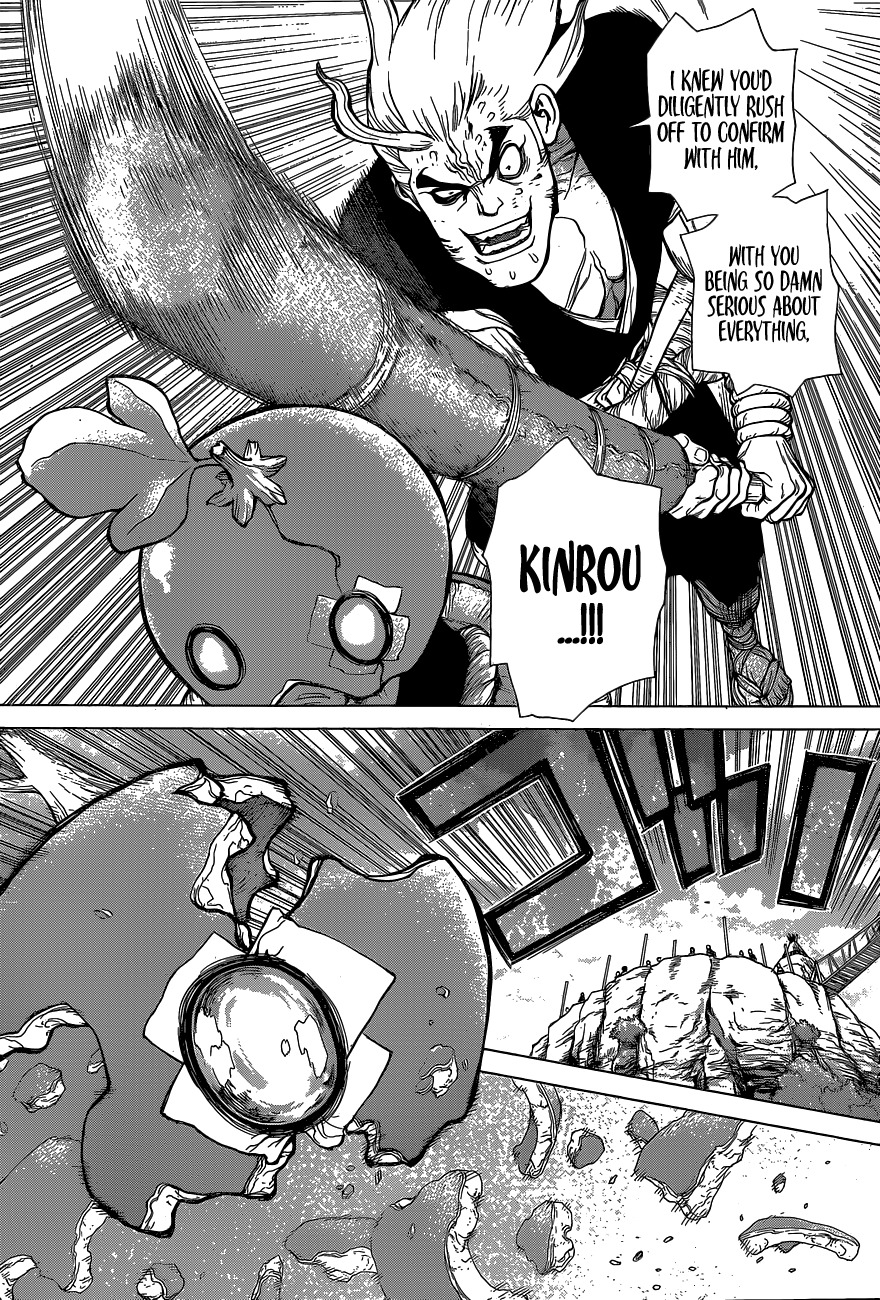 Dr.Stone, Chapter 36  Kinrou And Ginrou image 05