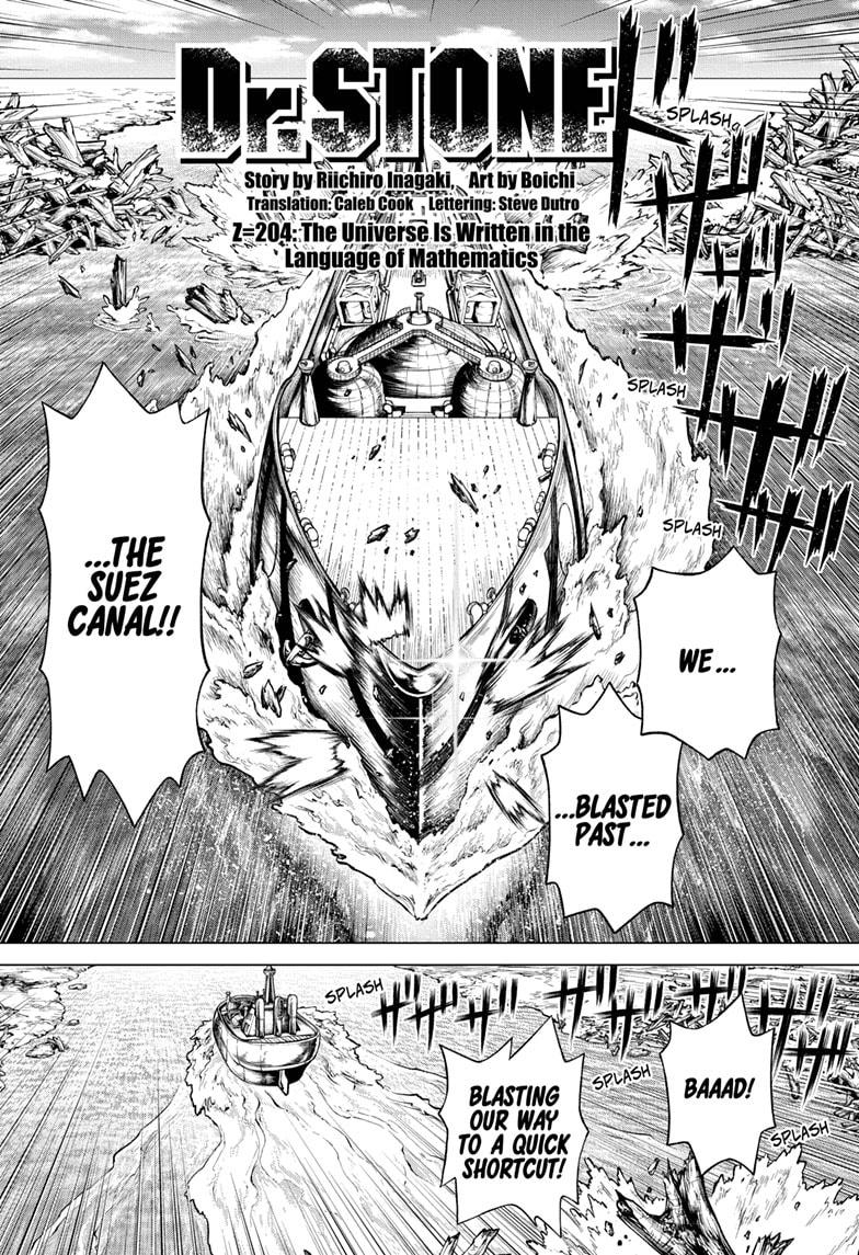 Dr.Stone, Chapter 204 image 02