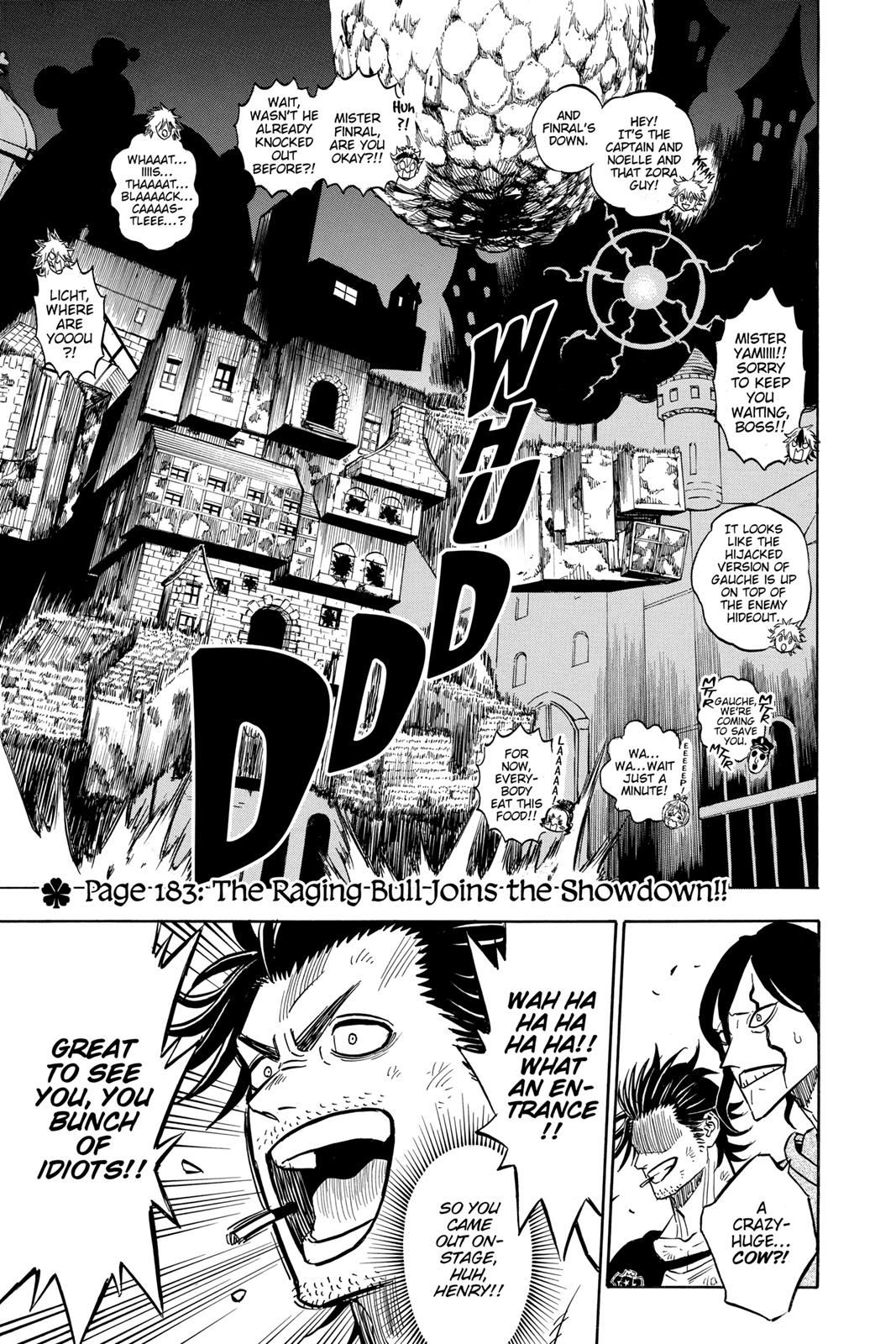 Black Clover, Chapter 183 image 01