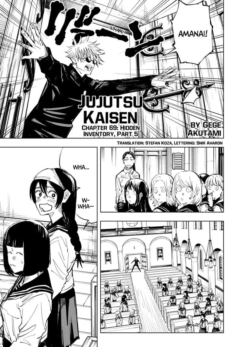 Jujutsu Kaisen, Chapter 69 Hidden Inventory, Part 5 image 01