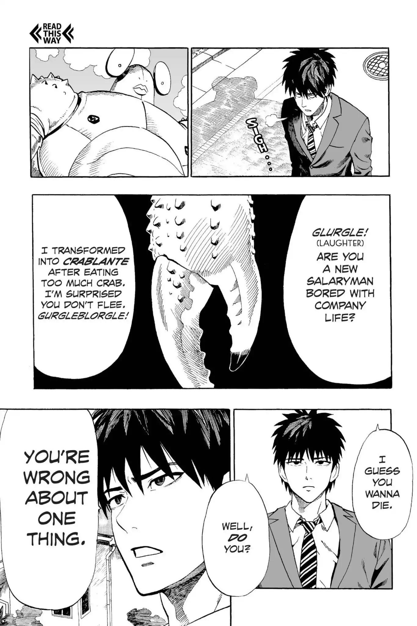 One Punch Man, Chapter 2 Crab And Job Hunting image 03