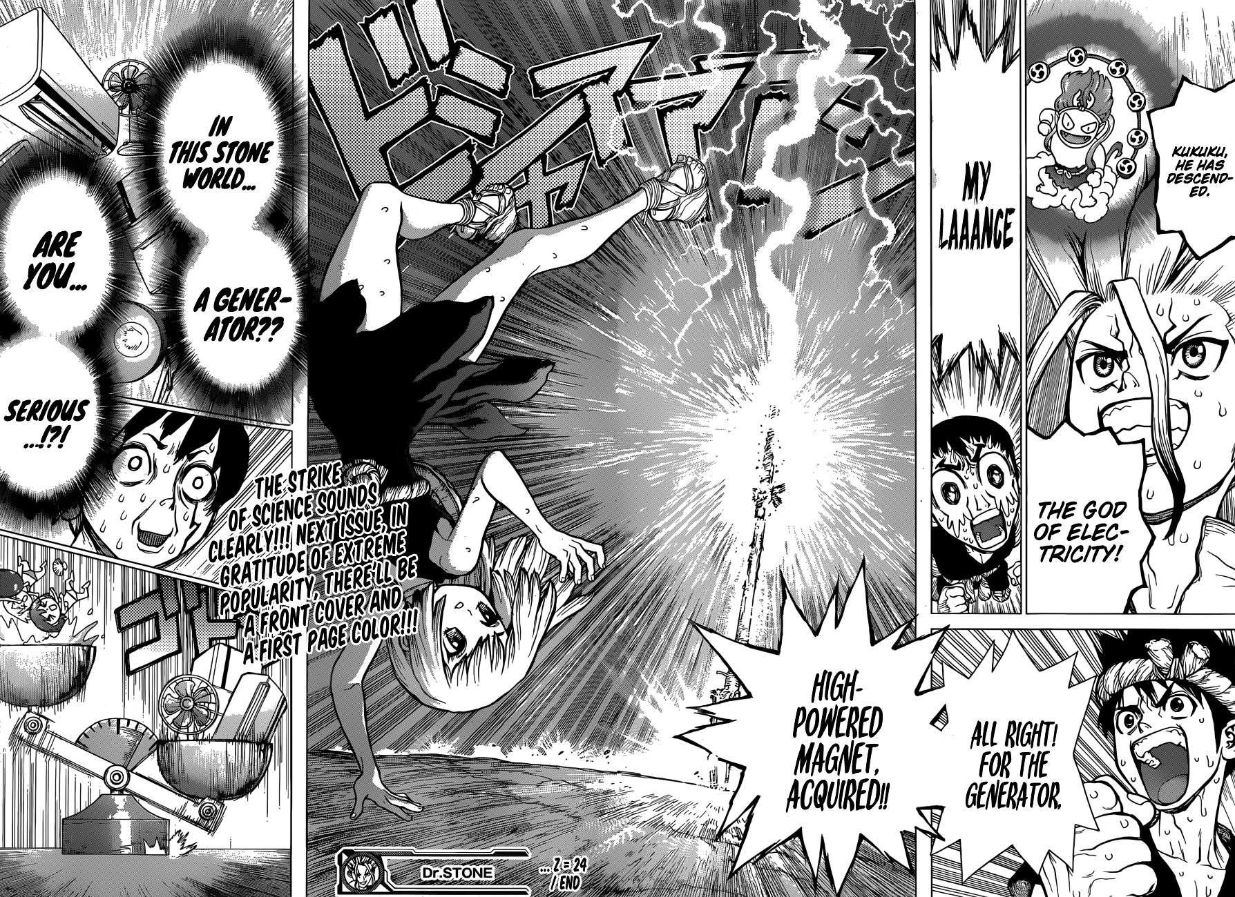 Dr.Stone, Chapter 24  Lightning Speed!!! image 19