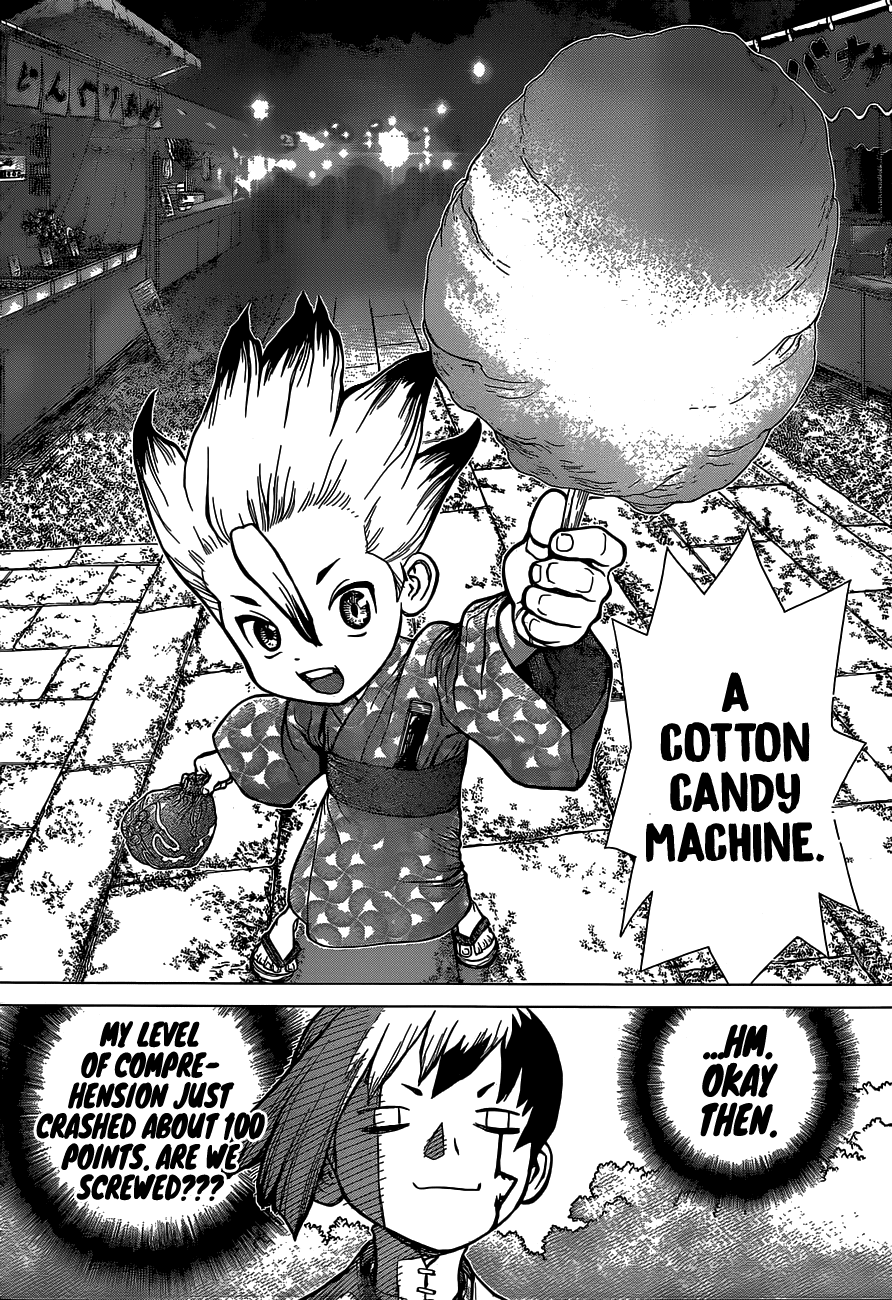 Dr.Stone, Chapter 51 Sweet in the Stone World image 05