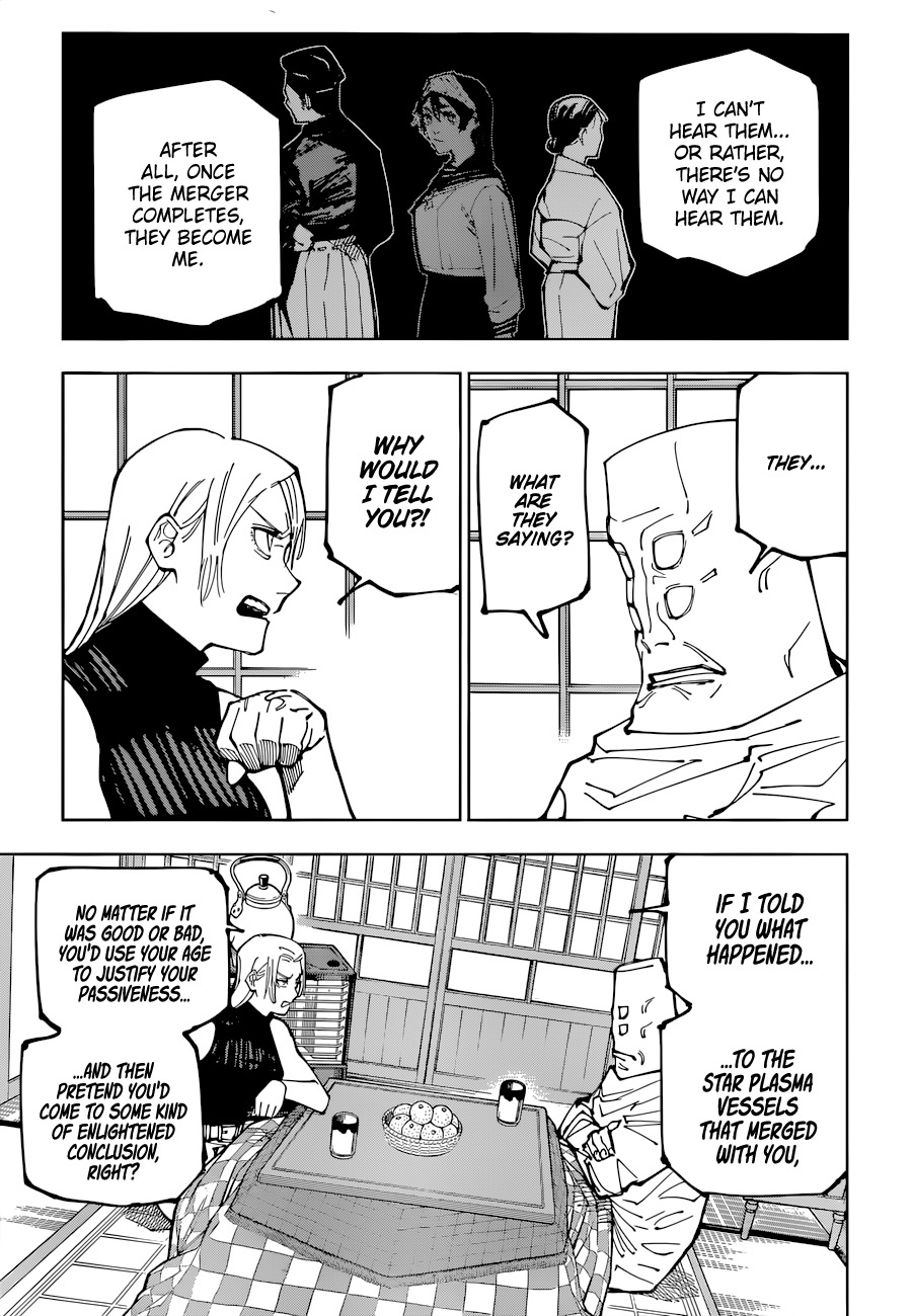 Jujutsu Kaisen, Chapter 202 Blood And Oil image 07