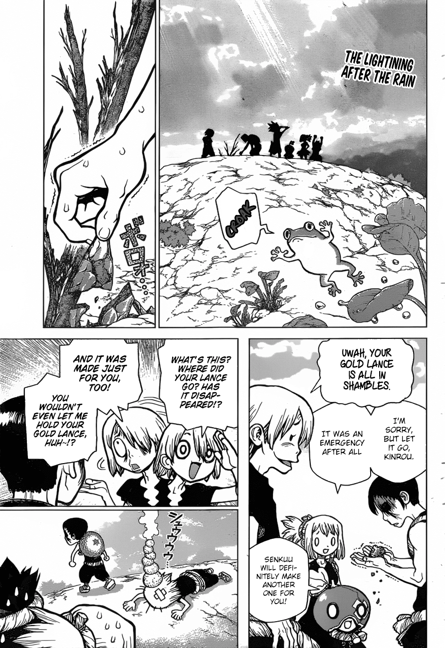 Dr.Stone, Chapter 25  With this hand, the light of science image 05
