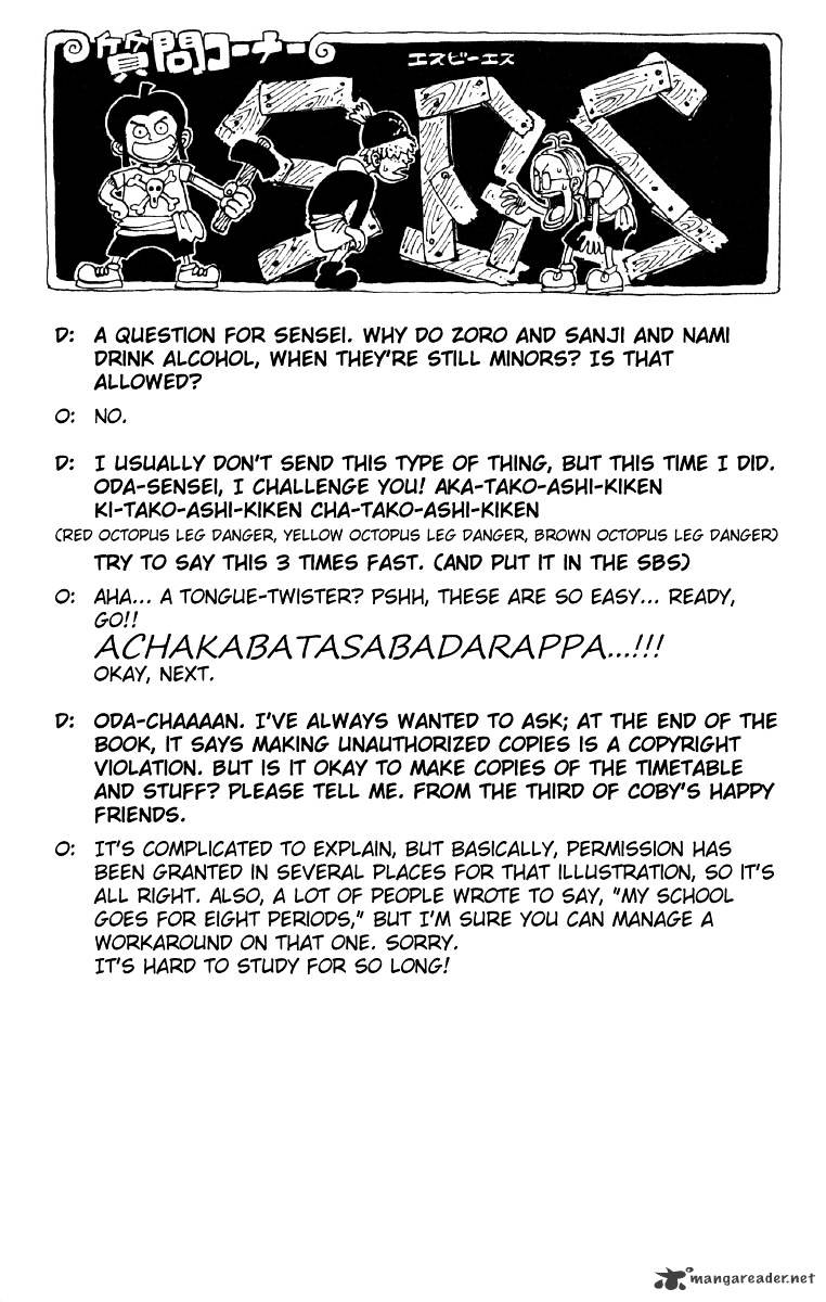 One Piece, chapter 101 image 19