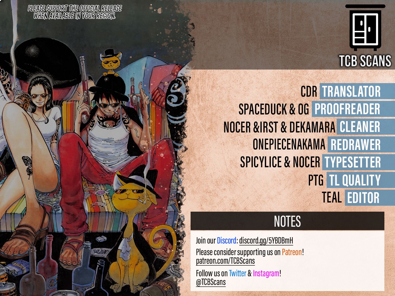 One Piece, chapter 1033 image 02