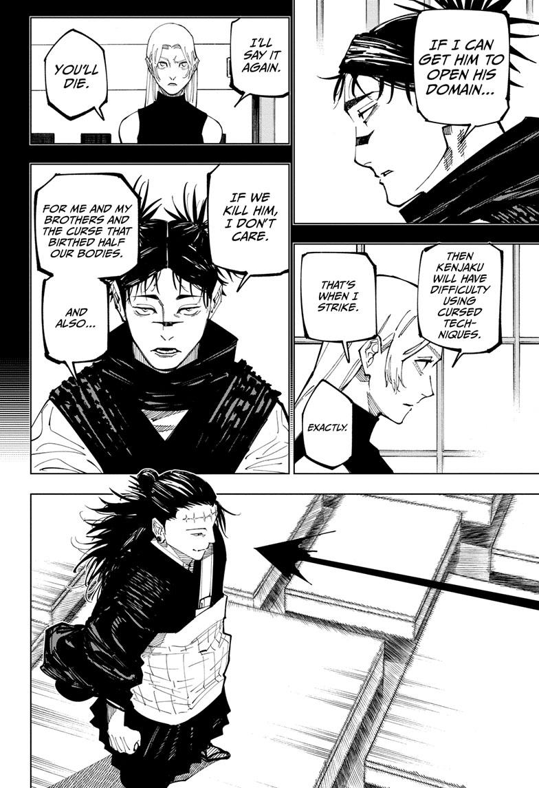 Jujutsu Kaisen,  Chapter 203 image 03