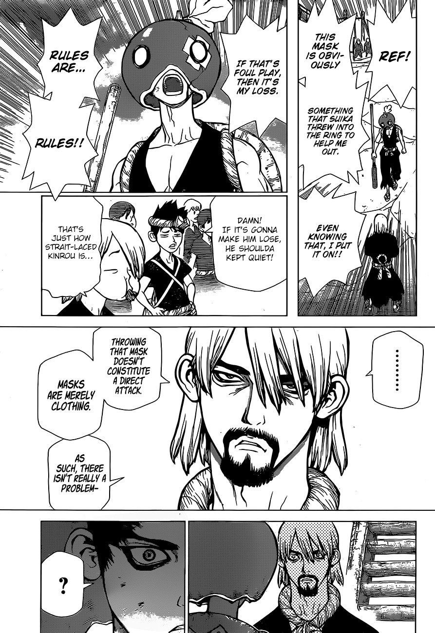 Dr.Stone, Chapter 36  Kinrou And Ginrou image 04