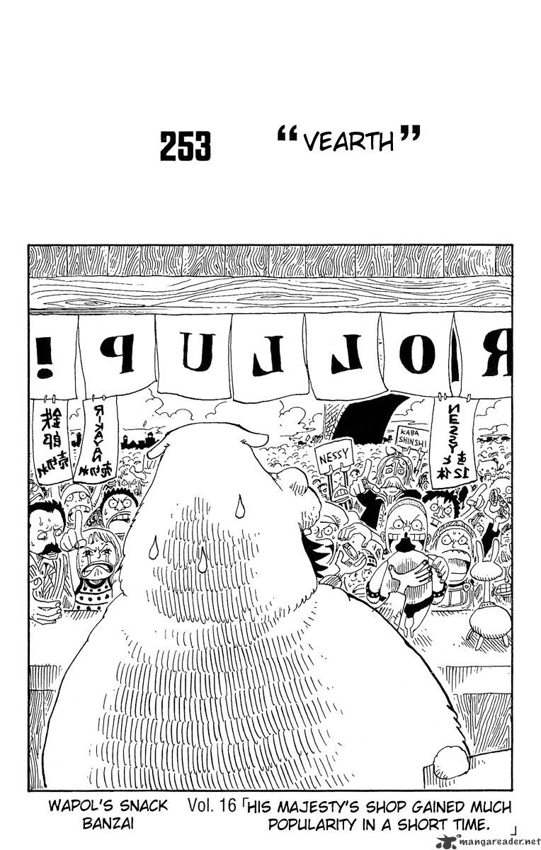 One Piece, chapter 253 image 01