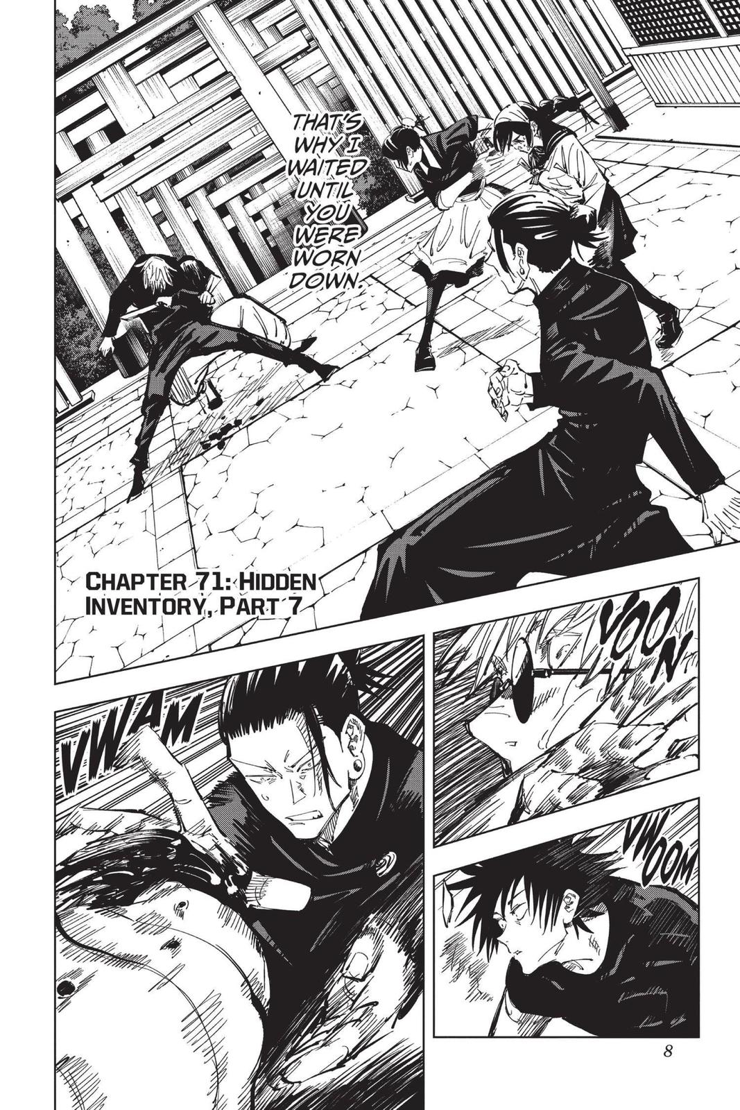 Jujutsu Kaisen, Chapter 71 image 08