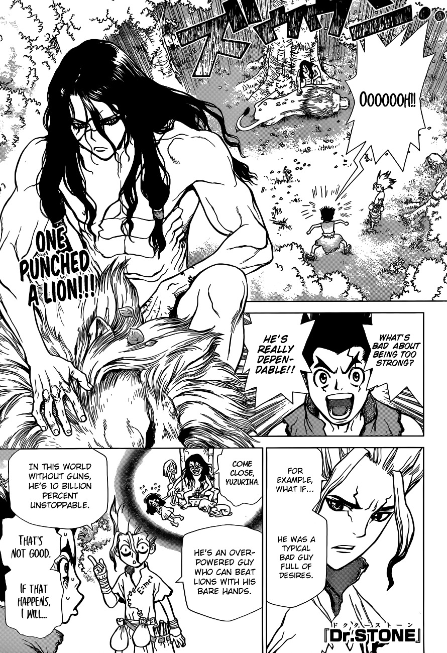 Dr.Stone, Chapter 4  The Pure-White Seashell image 01